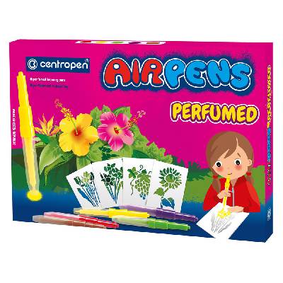 Foukací fixy Centropen 1589/5 AIRPENS Perfumed, sada 5ks