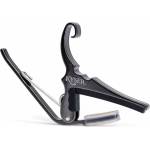 Kyser Quick-Change Black Chrome Каподастер за акустична китара (<![CDATA[KG6BCA]]>)