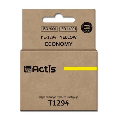 Compatible Мастило Actis KE-1294 (заместител за Epson T1294, Standard, 15 ml, жълто) (KE-1294)