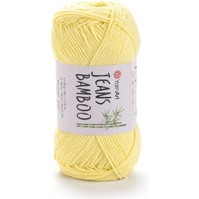 Yarn Art Jeans Bamboo 104 citronově žlutá