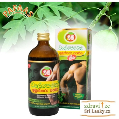 Zdravizesrilanky Walpenela Amukkara sirup balenie 375 ml