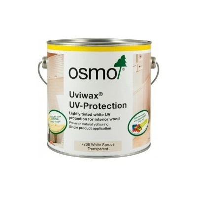 Osmo Uviwax 7266 UV-Protection Бял смърч - УВ защитна вакса 25л (2781)