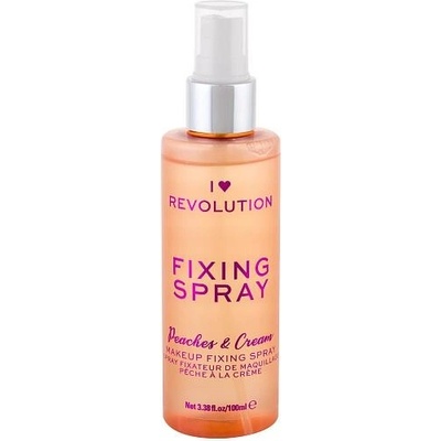 I Heart Revolution Fixing Spray fixační sprej na make-up Peaches & Cream 100 ml