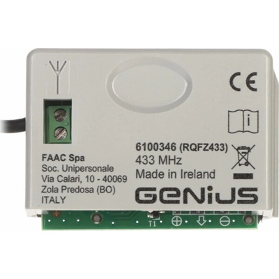 Faac RÁDIOVÝ MODUL PRO BRÁNY GENIUS-XF433 FAAC – Hledejceny.cz