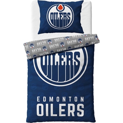 TipTrade Hokejové obliečky NHL Edmonton Oilers Shields 140x200 70x90