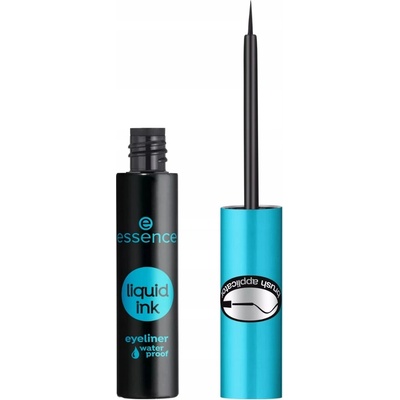 Essence Liquid Ink Eyeliner Waterproof očné linky Black 3 ml