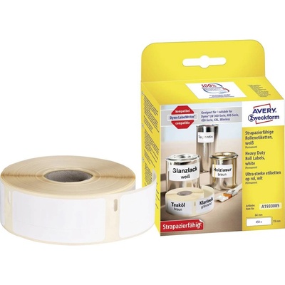 Avery-Zweckform etikety v roli 19 x 64 mm fólie bílá 450 ks trvalé A1933085 univerzální etikety