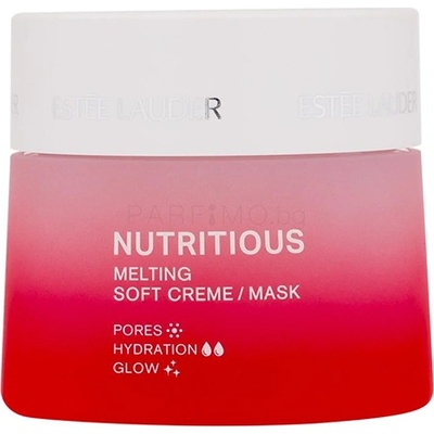 Estée Lauder Nutritious Melting Soft Creme/Mask успокояващ лек крем и маска 2 в 1 за жени 50 мл