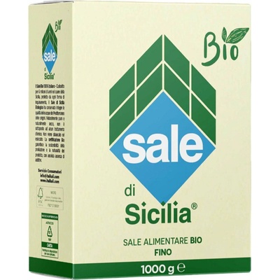 Italkali BIO jemnozrnná sicílska morská soľ 1kg