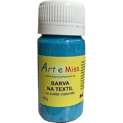 Art e Miss Barva na světlý textil 31 Světlá tyrkysová 40 g