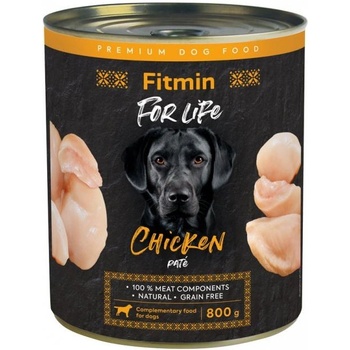 Fitmin Консерва Fitmin For Life CHICKEN пате 800 г