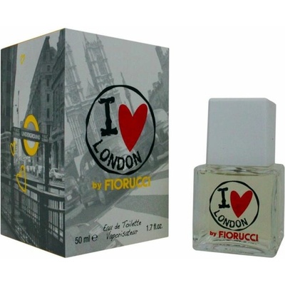 Fiorucci I Love London toaletná voda dámska 50 ml