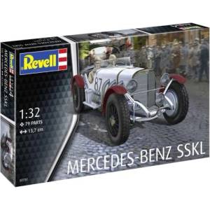 Revell Пластмасов модел автомобил 07737 - Mercedes-Benz SSKL (1: 32)