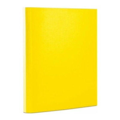 Kartónový box so suchým zipom 40mm Office products žltý