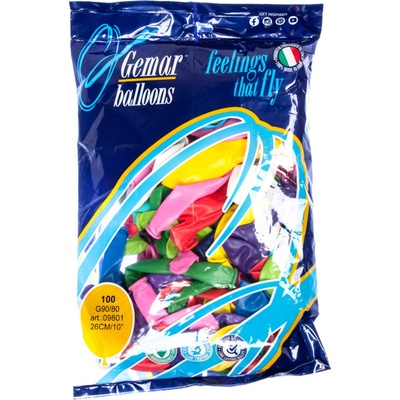 Smart Balonky mix barevné 26 cm pastelové