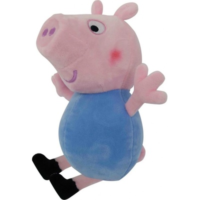 Teddies Prasátko Peppa postavička George modrý 35,5 cm