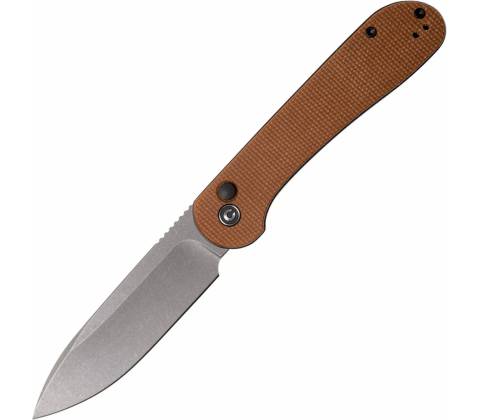 CIVIVI Button Lock Elementum Micarta