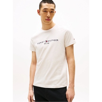Tommy Hilfiger Тениска Tommy Hilfiger Short-sleeved T-shirt - Oatmilk