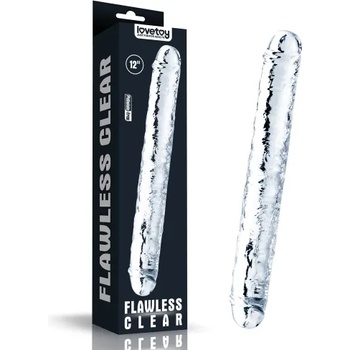 Image 1 of Lovetoy Двойно гъвкаво дилдо Flawless прозрачно 30 см