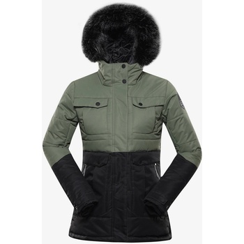 ALPINE PRO Черно-зелено дамско зимно ватирано яке ALPINE PRO EGYPA ALPINE PRO | Zelen | ЖЕНИ | XS