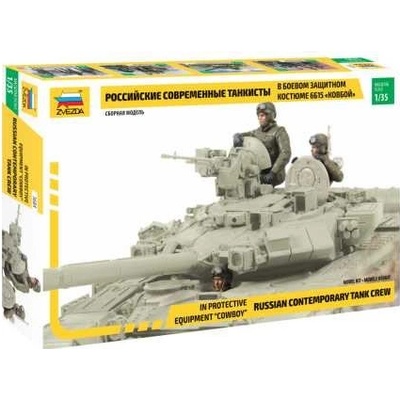 Zvezda figurky posádka ruského tanku 1:35