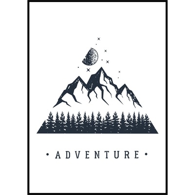 Jen tak z lásky Plakát Adventure Rozměr plakátu: 30 x 40 cm