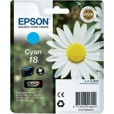 Epson 18 Cyan - originálny
