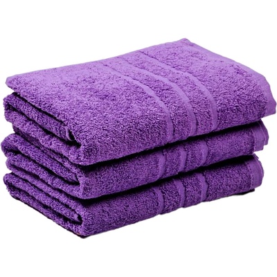 2P Servis ručník froté Comfort 50 x 100 cm fialová froté