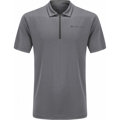 Alpine Pro OLMAN pánské polo šedá