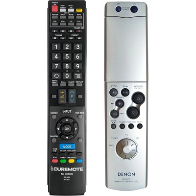 GENERAL Denon rc-927 + управление на телевизор (мини телевизор) - дистанционно управление дубликат (rc-927 + управление на телевизор (мини телевизор))
