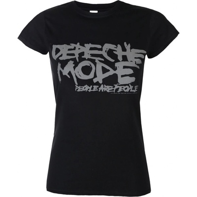metal Plastic head Depeche Mode people are people Čierna