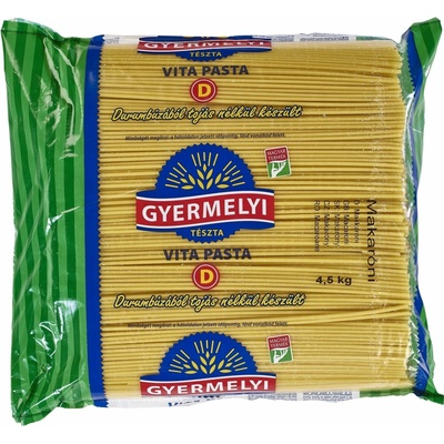 Gyermelyi Makaróny semolinové 4,5 kg