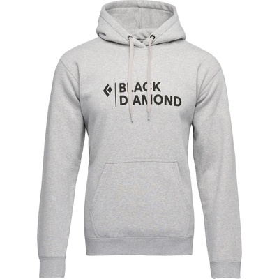 Black Diamond Мъжки суичър Black Diamond Mini Stacked PO Hoody Hoodie - Nickel Heather - размер XL (017-3749-0115)