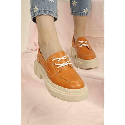 Moda Trend Дамски ежедневни обувки - Оранжеви #326643 (326643_Оранжев)