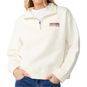 Rip Curl Дамски пуловер Rip Curl Women's Surf Puff 1/4 Zip Jumper - Bone - размер XS (117-3258-0312)