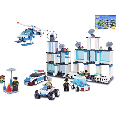BuildMeUp stavebnice Police station 494 ks