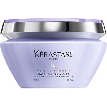 Kérastase Blond Absolu Masque Ultra-Violet маска за дълбока грижа за изрусена коса и коса с кичури за жени 200 мл