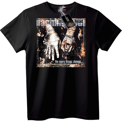 NOONEBRAND Тениска Machinhead: Колкото Повече Нещата Се Променят - 3XL, White
