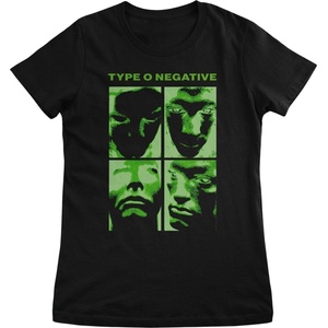 Type O Negative Faces Black M Дамски Риза (WMX-5-TON008-BK-M)