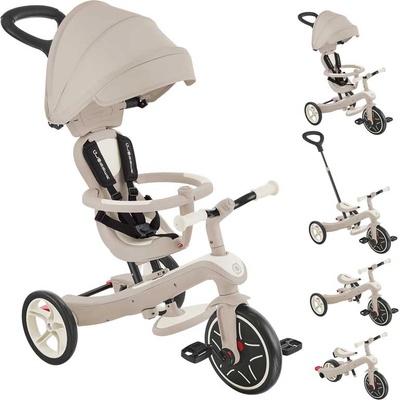 Globber Детска триколка 4 в 1 globber explorer trike ecologic, кокос (637-566)