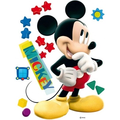 DC FIX Samolepicí maxi nálepka Mickey Mouse 85×65cm