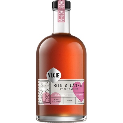 Vlčie sirupy Gin a Láska 0,5 l