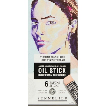 Sennelier 62.1701 Комплект маслени пастели Light Tones Portrait 6 бр (62.1701)