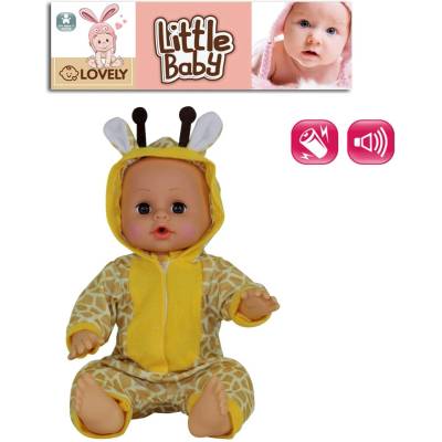 Armtoys КУКЛА БЕБЕ ЖИРАФЧЕ С 4 ЗВУКА 31 СМ В ПЛИК