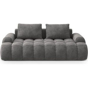 Cosmopolitan Design Сив кадифен диван 200 cm Linz - Cosmopolitan Design (COS_3S_120_F1_LINZ5)