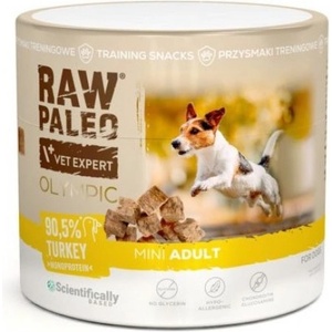 VetExpert RAW PALEO Olympic Turkey Mini - хипоалергенно монопротеиново лакомство за тренировки за кучета, 90 гр, Vet Expert - Полша