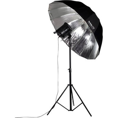 Nanlite dáždnik Silver Deep 135 cm U-135DS