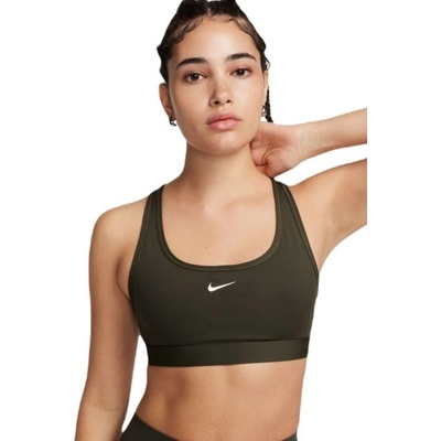 Nike Дамски сутиен Nike Swoosh Light Support Non-Padded Sports Bra - Зелен