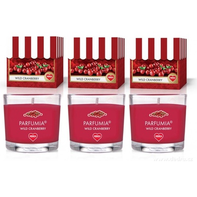 Parfumia WILD CRANBERRY 3x 55 ml