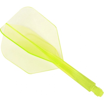 Letky s násadkou Condor AXE NEON No6, žlté 33 mm